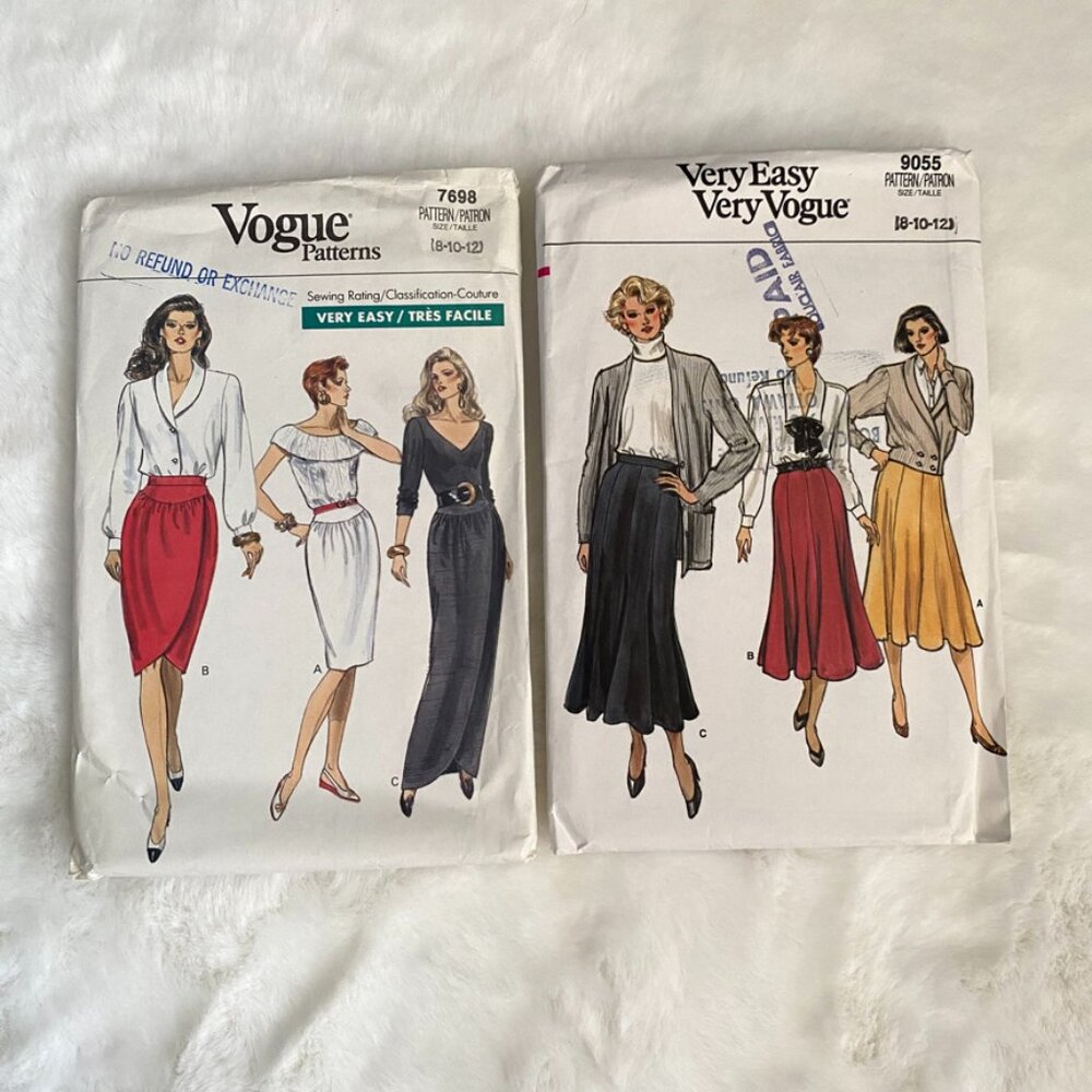 2 Vogue Sewing Patterns